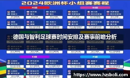 德国与智利足球赛时间安排及赛事前瞻分析